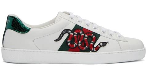 gucci snake sneakers|gucci snake sneakers men.